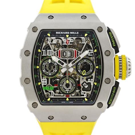 Richard Mille Automatic Winding Flyback Chronograph Rm11 03 Ti Saati 6