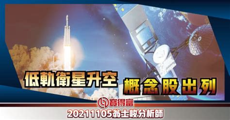 【翁士峻 每週專欄】低軌衛星升空，概念股出列 寶得富網