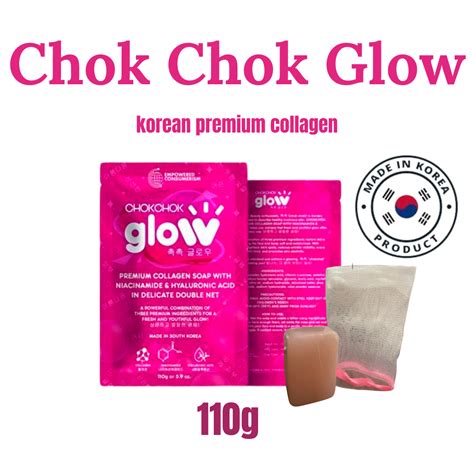 Chok Chok Glow Collagen With Net G Korean Premium Soap Whitening