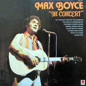 Max Boyce - In Concert (1971, Vinyl) | Discogs