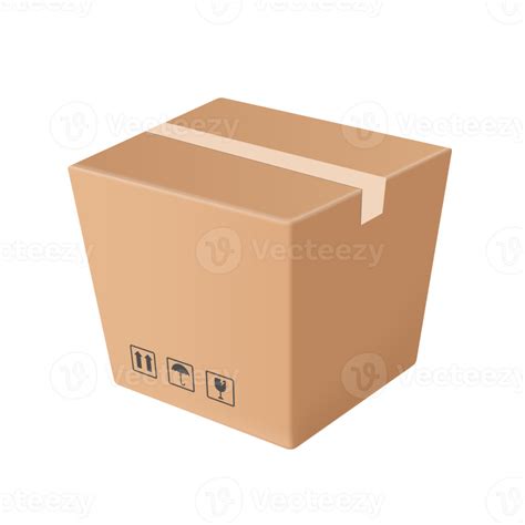 Brown Parcel Box 17745041 Png