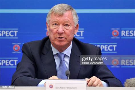 Sir Alex Ferguson Appointed Uefa Coaching Ambassador Photos And Premium