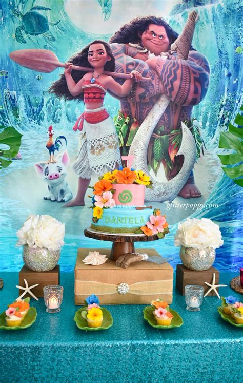 Moana Birthday Party Ideas Photo 1 Of 33 Catch My Party