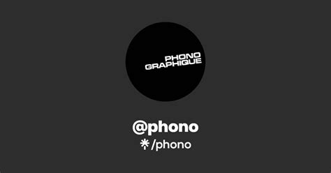 phono listen  youtube spotify linktree