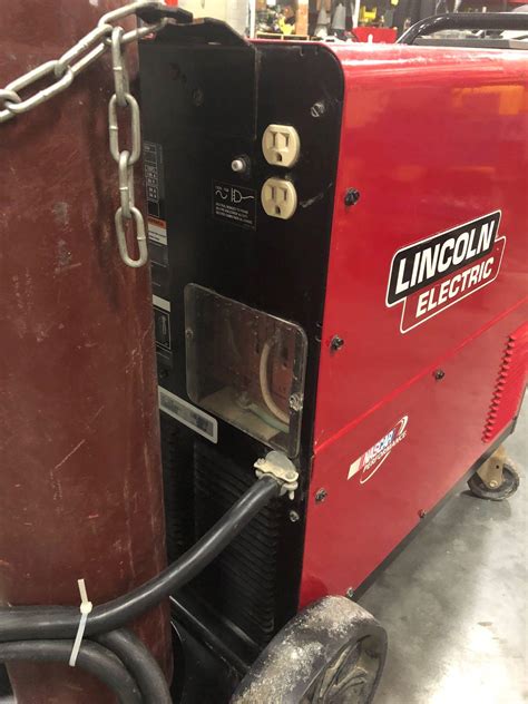 Lincoln Electric Power Mig Welder With Tank