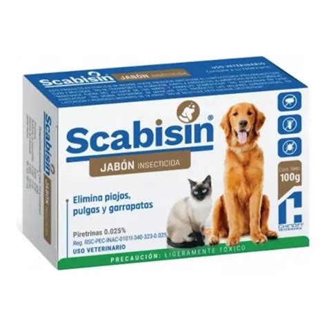 Scabisin Jabón Insecticida Para Perros Y Gatos 100 Gr MercadoLibre