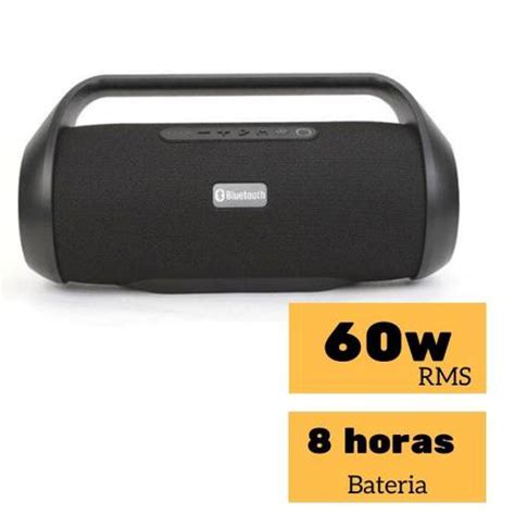 Caixa De Som Portatil Bluetooth Pulse Xplode W Rms Tws Caixas