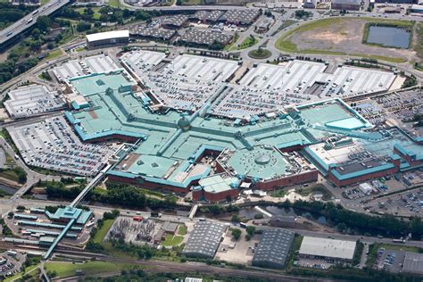 Meadowhall Historic Aerial Pictures Of Sheffield Show Shopping Centre