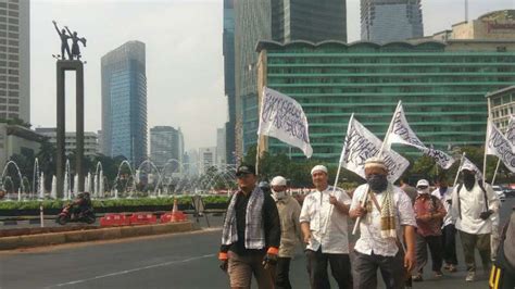 Foto Ada Aksi Mujahid 212 Jalan Ke Istana Ditutup Ini Pengalihan Arusnya