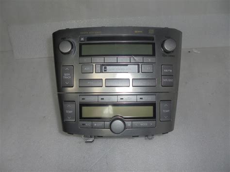 Radio Panel Toyota Avensis T Oficjalne Archiwum