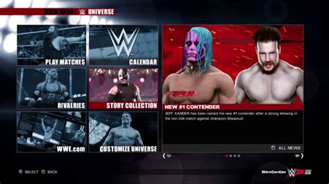 Wwe 2k15 Universe Mode Part 2 Youtube