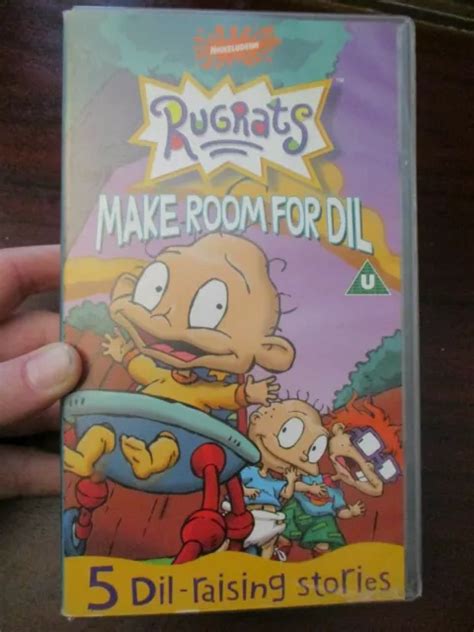 Rugrats Make Room For Dil Vhs Video Tape New Eur Picclick Fr