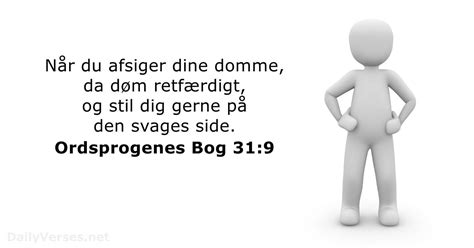 Ordsprogenes Bog 31 9 Bibelvers DailyVerses Net