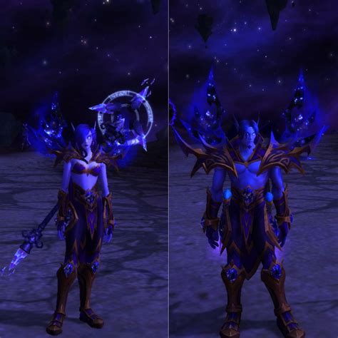 Void Elf Heritage Armor Transmog : I wanted to try to challenge myself by having each class ...