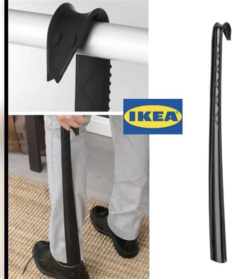 Ikea Omsorg Shoehorn Black Color Pengiah Kasut Ikea Shoehorn Shoe Horn