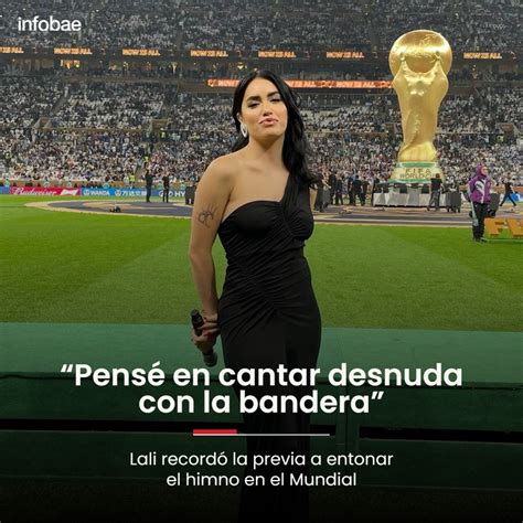 TeleShow on Twitter Lali recordó la previa a entonar el himno en el