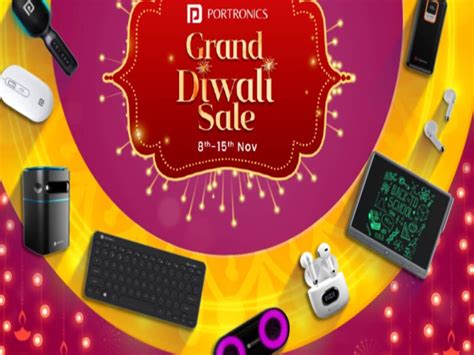 Portronics Grand Diwali Sale Is Live Get Best Deals Now 80 Percent