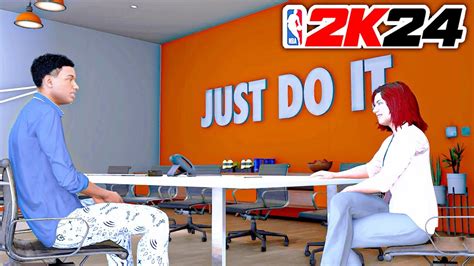 NBA 2K24 MyCAREER PS5 14 Nike Signature Shoe Deal YouTube