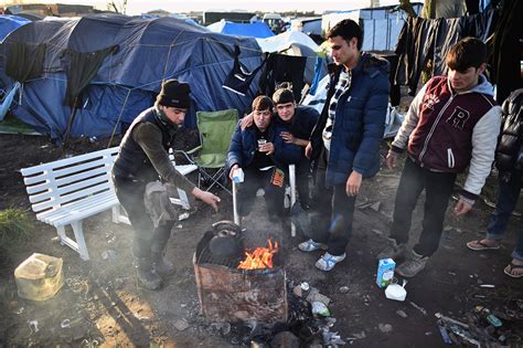 Calais Migrant Crisis Life For Thousands Of Refugees In The Jungle As