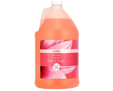 Alpine Industries Clenz Antibacterial Fresh Floral Liquid Hand Soap