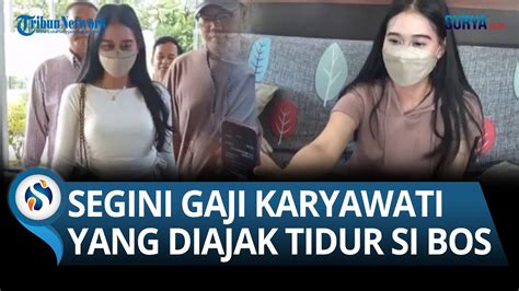 Segini Gaji Karyawati Cikarang Yang Diajak Tidur Bareng Bos Demi