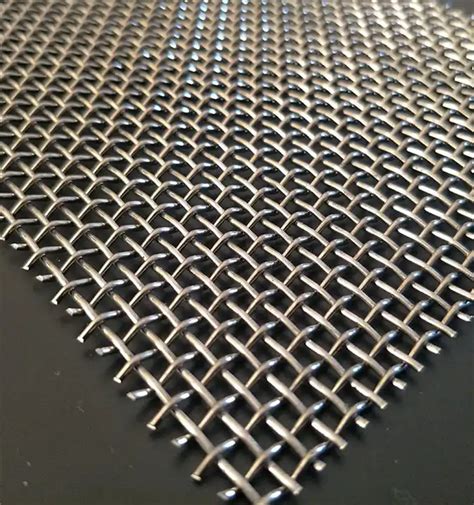 Ss Stainless Steel Crimped Woven Wire Mesh Stainless Steel Wire