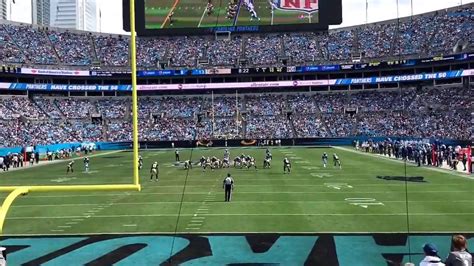 Panthers Stadium Section 101 Row 9 Seat 5 View Point Of View Bank Of