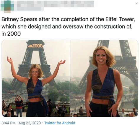 Britney Spears’ fans believe singer designed Paris’ Eiffel Tower in ...