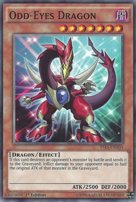 Odd Eyes Dragon Yu Gi Oh Fandom Powered By Wikia