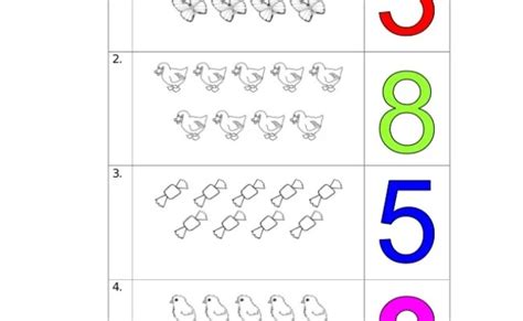 Lembaran Kerja Sambung Titik Nombor 1 Hingga 10 Latihan Matematik