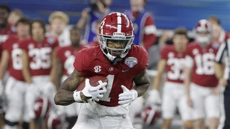 Alabama WR Jameson Williams declares for NFL draft despite knee injury ...