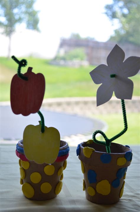 Kids Craft How To Decorate Pots With Molding Clay