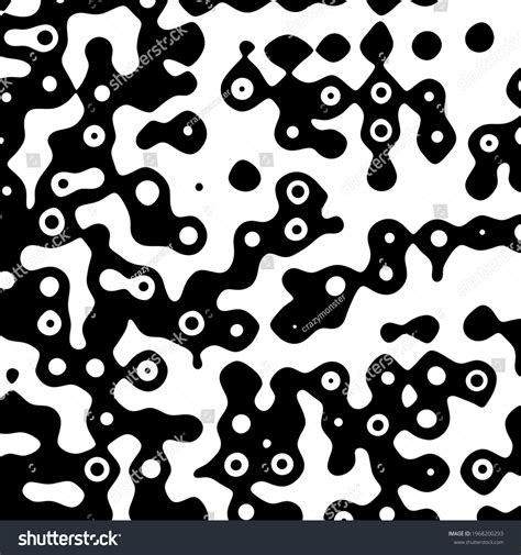 Black White Cell Division Stock Illustration 1968200293 | Shutterstock