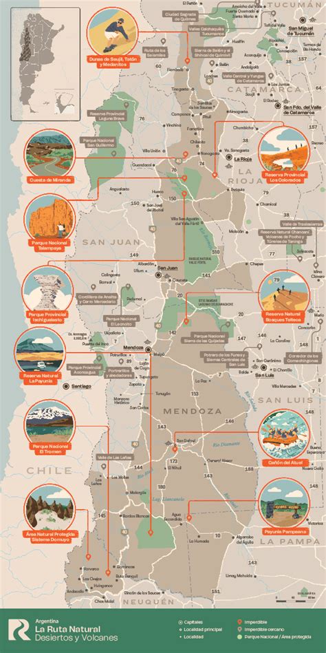 La Ruta Natural Mapas