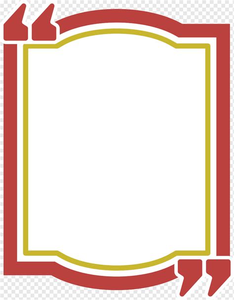 Red And White Border Frame Paper Red Red Quadrilateral Title Box