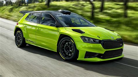 Skoda Fabia Rs Rally Mit Fast Ps Vorgestellt