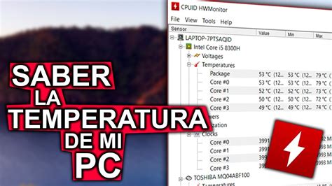 C Mo Saber La Temperatura De Mi Pc Youtube