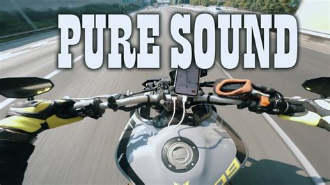 Pure Unadulterated Sound From A Yamaha MT-09 With Akrapovic Exhaust ...