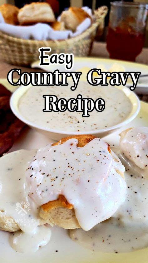 Southern Country Gravy Recipe