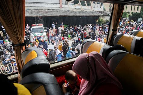 Antusiasme Warga Ikut Program Mudik Gratis Kemenhub