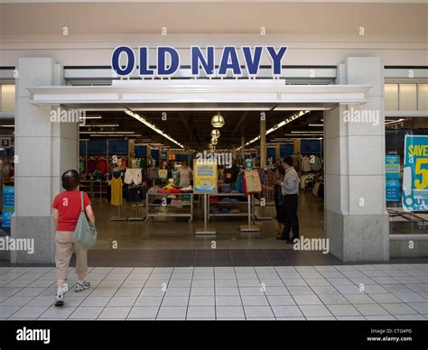 Old Navy Clothing Store Entrance Inside Mall Stock Photo Alamy