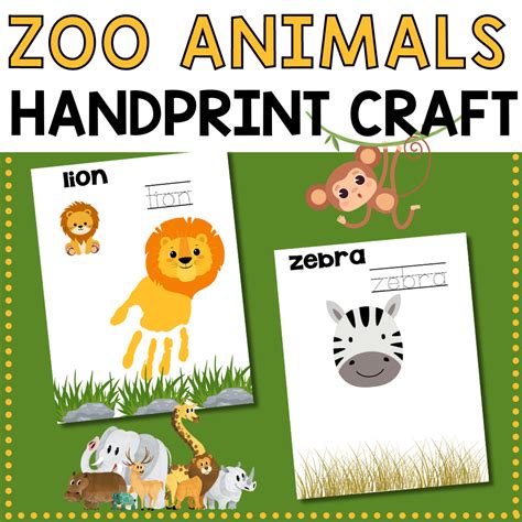 Zoo Animal Art & Creativity Activities for Preschool - Teaching Littles