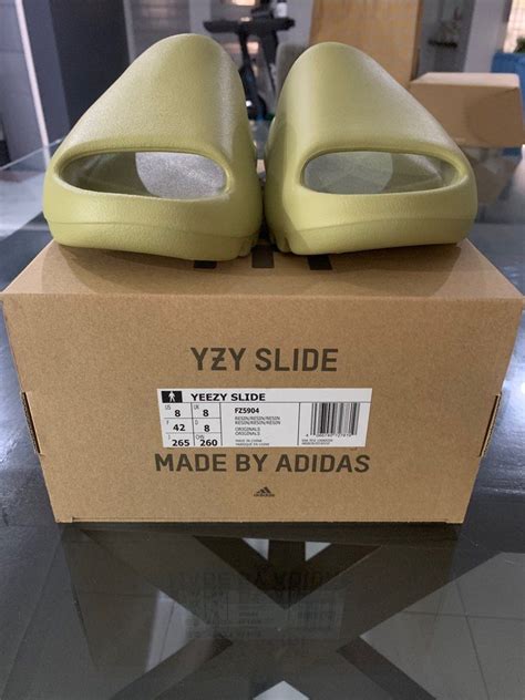 Yeezy Slides Resin Release Men S Fashion Footwear Slippers