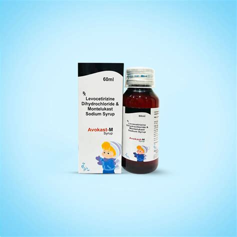 Levocetirizine Dihydrochloride Montelukast Sodium Syrup