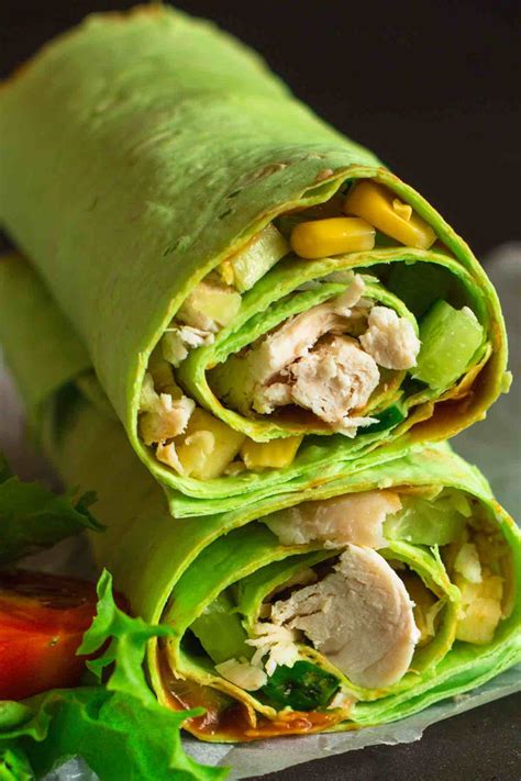 Healthy Spinach Wrap Spinach Tortilla Izzycooking