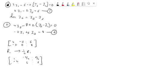 Solved Apply Gauss Jordan Elimination Method To Find The Unknown