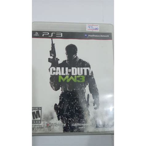 Jogo Original Call Of Duty Mw3 Playstation Shopee Brasil