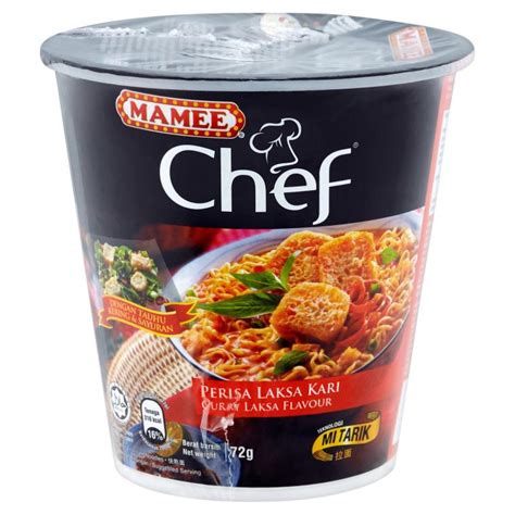 Mamee Chef Instant Noodles Curry Laksa Flavour 72g DeGrocery