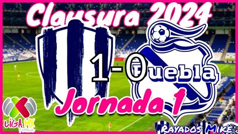 As Se Vivi Rayadas Puebla J Liga Mx Femenil Cl