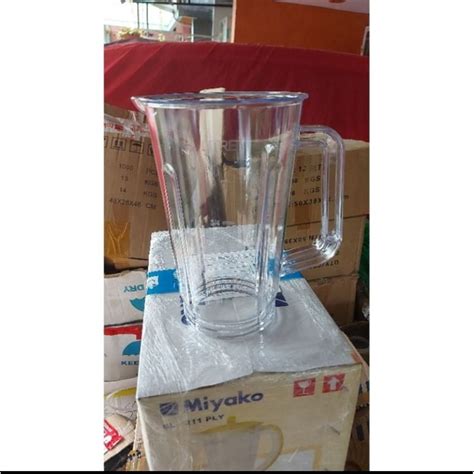 Jual Gelas Blender Plastik Miyako National Gmc Trisonic